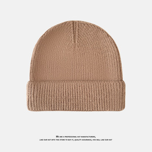 Gorro de Punto de Color Sólido <span class=keywords><strong>para</strong></span> Invierno, Protección Cálida <span class=keywords><strong>para</strong></span> los Oídos, Gorro Simple y Versátil <span class=keywords><strong>para</strong></span> Hombre y Mujer - Product Image 5