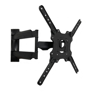 Support mural pour téléviseur Kaloc <span class=keywords><strong>Star</strong></span> X4 32"-55" à mouvement complet en acier laminé à froid noir, capacité de 70 lb - Product Image 5