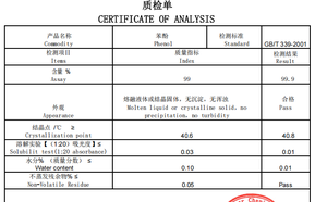 Precio del Fenol CAS 108-95-2 Suministro a Granel Proveedor Químico de China - Product Image 3