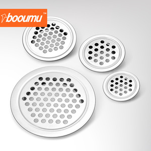 Booumu Ventilation Cover Stainless Steel Round Breathable Mesh <b>Cabinet</b> Vent Hole Cover for Cupboard - Product Image 1