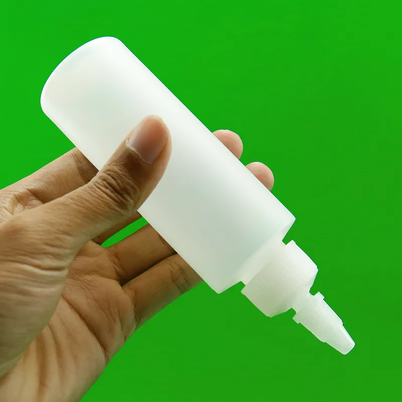 플립 상단 뚜껑 모양의 화장품 빈 플라스틱 LDPE 짜기 로션 병 식품 페인트 에센셜 오일 포장 ODM 가능