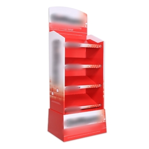 Großhandel Einzelhandel Wellpappe Material Karton Display Stand für die Förderung - Product Image 1