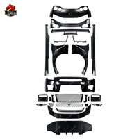 N-Style PP Carrosserie en fibre de carbone Kit Lèvre avant Diffuseur arrière Spoiler Jupes latérales Mise à niveau pour GTR R35