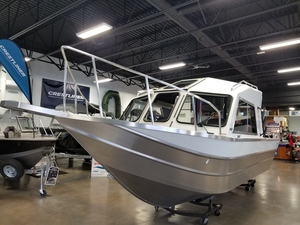 Kinocean Bateau à moteur de pêche en aluminium de haute qualité de 7,6 m (25 pieds) pour <span class=keywords><strong>patrouille</strong></span> en haute mer, divertissement, yacht pour utilisation en rivière, disponible à la vente - Product Image 3