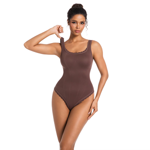 مشد خصر نسائي مريح بدون خياطات مفتوح من الأسفل بسعر المصنع، بدلة تشكيل الجسم مريحة بمقاسات كبيرة - Product Image 4