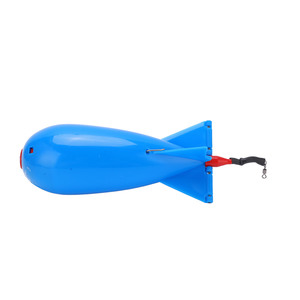 Lanceur d'appâts Mangeoire à carpe Grande bombe Flotteur Leurre Porte-appât Mangeoire de pêche Outil de nidification Noir - Product Image 6