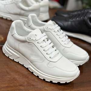 2025 nouvelles chaussures de sport respirantes légères blanches pour hommes de haute qualité avec personnalisation du logo du designer - Product Image 6