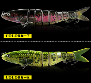 Ingrosso esche da pesca multi snodate anguilla <span class=keywords><strong>esca</strong></span> a manovella <span class=keywords><strong>per</strong></span> pesci - Product Image 5