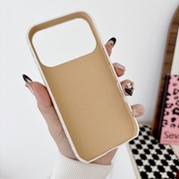 Étui de téléphone portable en cuir PU à imprimé léopard tendance pour iPhone 17 Air 16 15 14 13 Pro Max, coque antichoc avec dos givré