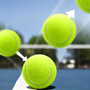 Balle de tennis 36, pour terrains en terre battue et gazon, qualité compétition, durable, taille officielle, rebond constant, lot économique - Product Image 5