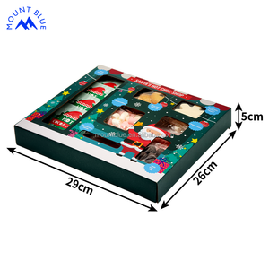 Coffret cadeau de Noël Santa's Hot Choc Shop Assortiment de friandises de fête Mélange de cacao chaud <span class=keywords><strong>Biscuits</strong></span> Guimauves Menthe poivrée Joie - Product Image 4