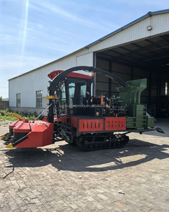 Conception moderne de ferme laitière : Moissonneuse de maïs ensilé avec rouleaux verticaux doubles précompressés - Product Image 2