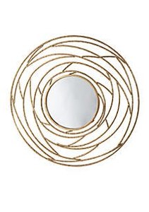 Nouveau design de miroir suspendu décoration luxe meilleure qualité en gros nouveau design avec forme ronde décoration miroir mural - Product Image 3