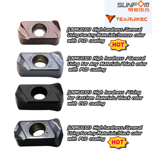 أدوات قطع المعادن CNC عالية الأداء 4NKT/LNMU/BLMP، أدوات طحن كربيدية من الدرجة ISO - Product Image 3