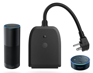 Thông minh Wifi ngoài trời cắm không thấm nước thông minh cắm ổ cắm không dây Wifi Alexa <span class=keywords><strong>Google</strong></span> điều khiển bằng giọng nói SOP02-15A - Product Image 1