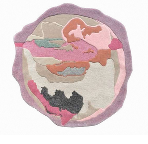 Alfombra de Lana de Lujo sin Forma, Hecha a Mano, Suave y Ecológica para Sala de Estar, Dormitorio y Decoración del Hogar, Revestimiento de Piso Duradero - Product Image 3