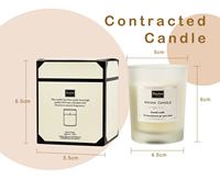 Bougie parfumée artisanale Lanjo en cire de soja élégante dans un verre, durée de combustion de 40 heures, pour les cadeaux de Noël, de Thanksgiving et de Pâques pour femmes et hommes