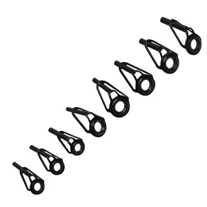 Anneau supérieur Leading Eye Canne à pêche Anneau de guidage Fil de croisement Anneau en métal Carpe noire Lac d'eau douce Accessoires d'engins de pêche - Product Image 2
