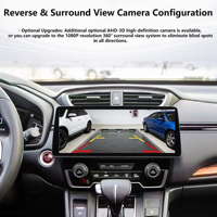 Radio para Auto con Pantalla de Audio y Video, Reproductor de DVD, Android 14, Cristal 850, 16+512 GB, para HONDA CRV 2017-2021