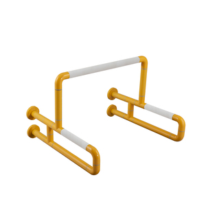 Phòng tắm rào cản miễn phí tay vịn thép không gỉ lật lên lan can treo tường có thể gập lại <span class=keywords><strong>Nylon</strong></span> nhà vệ sinh lấy thanh - Product Image 2