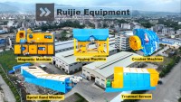 Mesin Pemisah Getar Linear RUIJIE untuk Pemulihan Pasir Halus pada Lini Produksi Pencucian Pasir