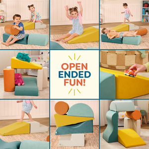 Jouets d'escalade pour enfants en mousse souple, équipement d'entraînement sensoriel, ensemble de jeux d'intérieur pour enfants de 4 à 6 ans - Product Image 4