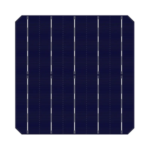 Célula solar mono PERC 166mm 9BB 10BB 12BB, oblea de silicio polivinílico 5BB 9BB, células fotovoltaicas bifaciales de fabricación de células solares - Product Image 1