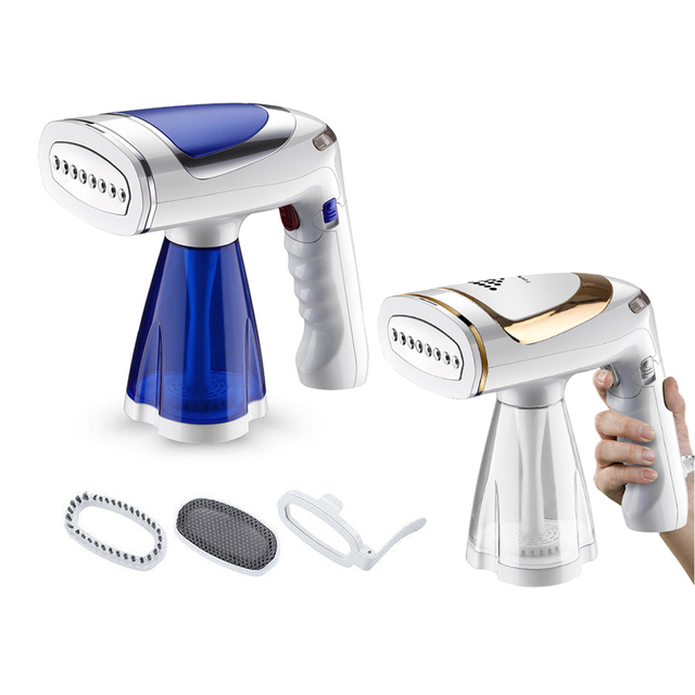 2025 New Portable Foldable 3 Brushes Fast Heat up 1600 Watt Fabric Handheld Garment Steamer for Clothes