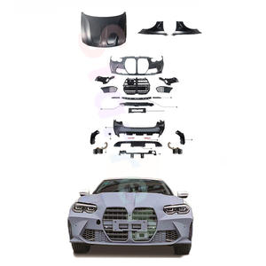 Kit de carrocería de plástico para <span class=keywords><strong>BMW</strong></span>, parachoques delantero, faldas laterales y Alerón, serie 4, F32, F33, F36, 420i, <span class=keywords><strong>428i</strong></span> - Product Image 4
