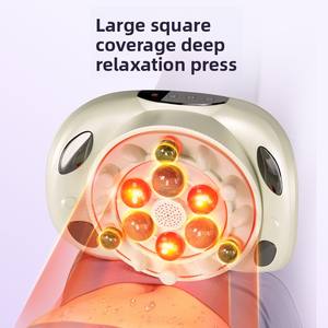 Voll automatisches großes Stein-Bauch massage gerät Instrument Hot Com press Belly Massage gürtel für Taillen beine Augen massage gerät - Product Image 4