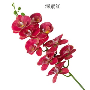 Orquídeas Artificiales S02409 con Tacto Real en Maceta, Flores Artificiales con Maceta, <span class=keywords><strong>Planta</strong></span> de Orquídea <span class=keywords><strong>Vanda</strong></span> para Decoración del Hogar - Product Image 5
