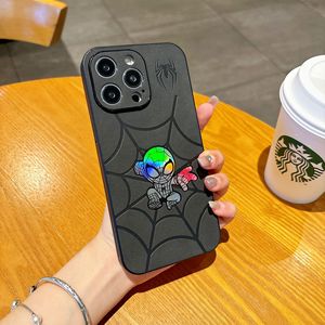 Alla moda Laser antiurto cartone animato Gengar Pisces <span class=keywords><strong>Spider</strong></span> <span class=keywords><strong>Man</strong></span> custodia protettiva per telefono iPhone 7,8,11, 12, 13, 14, 15, 16 Pro Max - Product Image 3