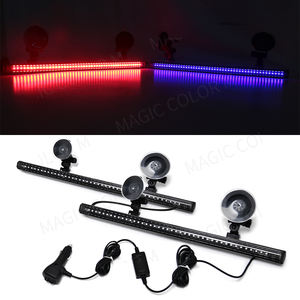 Luz LED Estroboscópica de Emergencia para Coche, Lámpara de Advertencia 2 en 1, 3030, Barra de Parabrisas SMD, <span class=keywords><strong>Asesor</strong></span> de Tráfico Automático, Accesorios de 12V-24V, 96 LED - Product Image 3