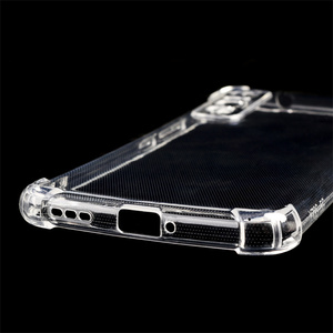 Funda transparente de TPU suave de 4 cuatro esquinas para <span class=keywords><strong>VIVO</strong></span> Z6 Z3i X30 X50 X70 X60 X80 Pro Y16 Y15S Y02S 4G, funda trasera barata para teléfono móvil - Product Image 5