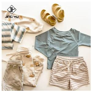 Wholesale Custom Print Two Piece Kids Bathing Suit Swimsuit for Kids Swimwear Toddler Swimsuits Baby Swimwear High Quality - Product Image 1