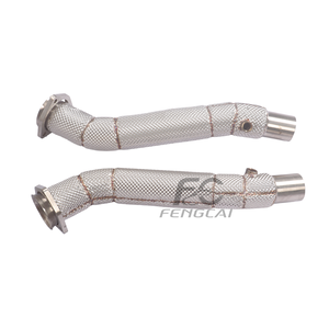 Tubería de Escape Aislada Recta SS304 para <span class=keywords><strong>Ferrari</strong></span> <span class=keywords><strong>F430</strong></span> <span class=keywords><strong>Spider</strong></span>/Coupe 4.3L 2005-<span class=keywords><strong>2008</strong></span>, Mejora del Rendimiento del Sistema de Escape - Product Image 4