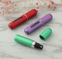 Flacon pulvérisateur de parfum miniature en métal multi-usages 5 ml 8 ml pour voyage