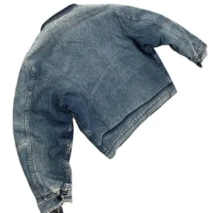 Diznew Y2K quần áo người đàn ông jeans áo khoác nhà sản xuất bán buôn in ấn Mens rửa denim áo khoác người đàn ông
