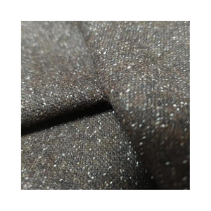 Tissus de soie de <span class=keywords><strong>laine</strong></span> <span class=keywords><strong>laine</strong></span> tissé tissu de <span class=keywords><strong>laine</strong></span> à carreaux <span class=keywords><strong>marron</strong></span> pour femmes hommes garçons filles manteaux collection d'hiver à la mode - Product Image 1