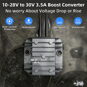 Cable de alimentación de alta resistencia Conector Starlink Mini DC Power <span class=keywords><strong>Plug</strong></span> Step <span class=keywords><strong>Up</strong></span> Converter impermeable 12V24V a 30V DC Converter <span class=keywords><strong>Plug</strong></span> - Product Image 5
