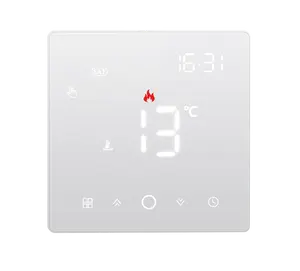 Thermostat d'ambiance intelligent WiFi EU Stand Power Box Controller House Floor Temperature Heating