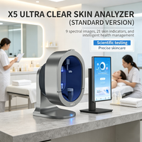 Analyseur intelligent de peau et de cuir chevelu Ai, équipement de diagnostic cutané par imagerie spectrale 9 spectres, analyseur de peau numérique 3D