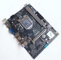 Nouvelle vente flash, carte mère de bureau JS H61M-K, 2e/3e génération, M-ATX, chipset Intel H61, LGA1155, SATA, M.2, double emplacement DDR3 RAM pour PC