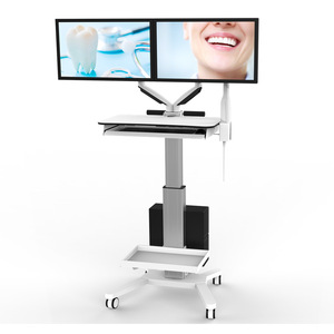 Fornitura di fabbrica di Scanner dentale carrello di visualizzazione del banco da lavoro Mobile carrello di formazione per la bocca del dentista ospedale mobili - Product Image 4
