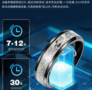 Anillo Punk Moderno Europeo Americano DFR07 para Hombre, de Acero de Titanio, para Compromiso, Fiesta o Regalo, Joyería Masculina - Product Image 4