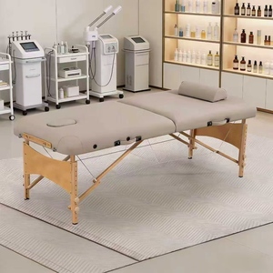 Cama de masaje plegable, cama de terapia portátil Tuina, cama portátil para moxibustión, bordado y tatuajes, cama portátil de belleza. - Product Image 5