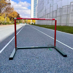 Vallas de Competición Ajustables de 1.2m de Tengbo, con Estructura de Aleación de Aluminio y Barra Transversal con Resorte, Profesionales para Atletismo - Product Image 3