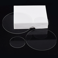 SCHOTT Borofloat 33 Optical Glass Laboratory Microscope Slides High 92% Light Transmission 24x60mm Size 92% Optical Glass
