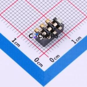 04F413000 Blade/Spring Contact Battery Connector SMD,P=2.5mm Connector - Product Image 2