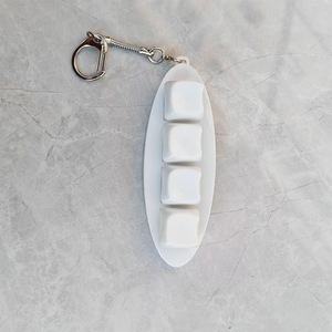 Conception personnalisée, diverses couleurs, anti-stress, <span class=keywords><strong>4</strong></span> touches, forme de chat, testeur de commutateur de clavier transparent, porte-<span class=keywords><strong>clés</strong></span>, commutateur MX - Product Image 4
